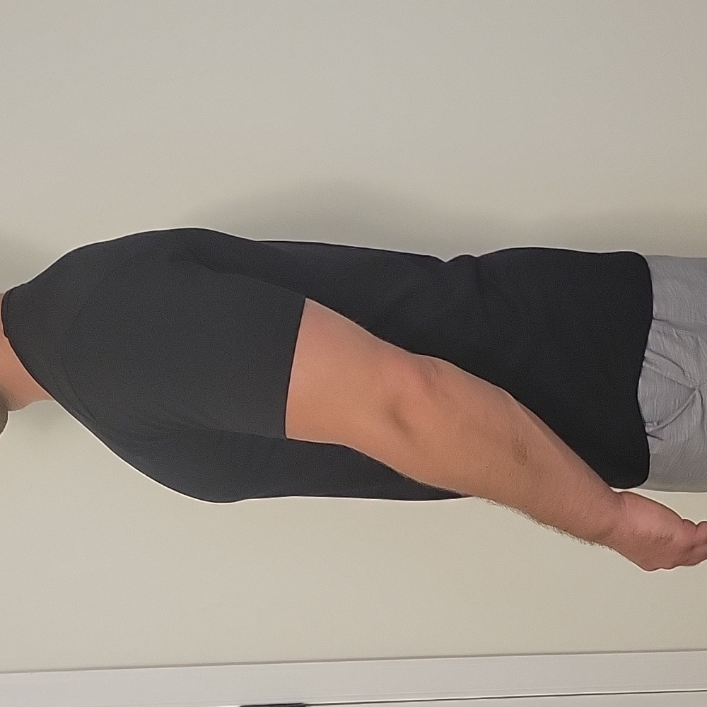 Cuts Curved Hem Tee - Picture 5 of 5